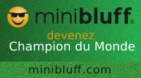 Noemie joue au Minibluff